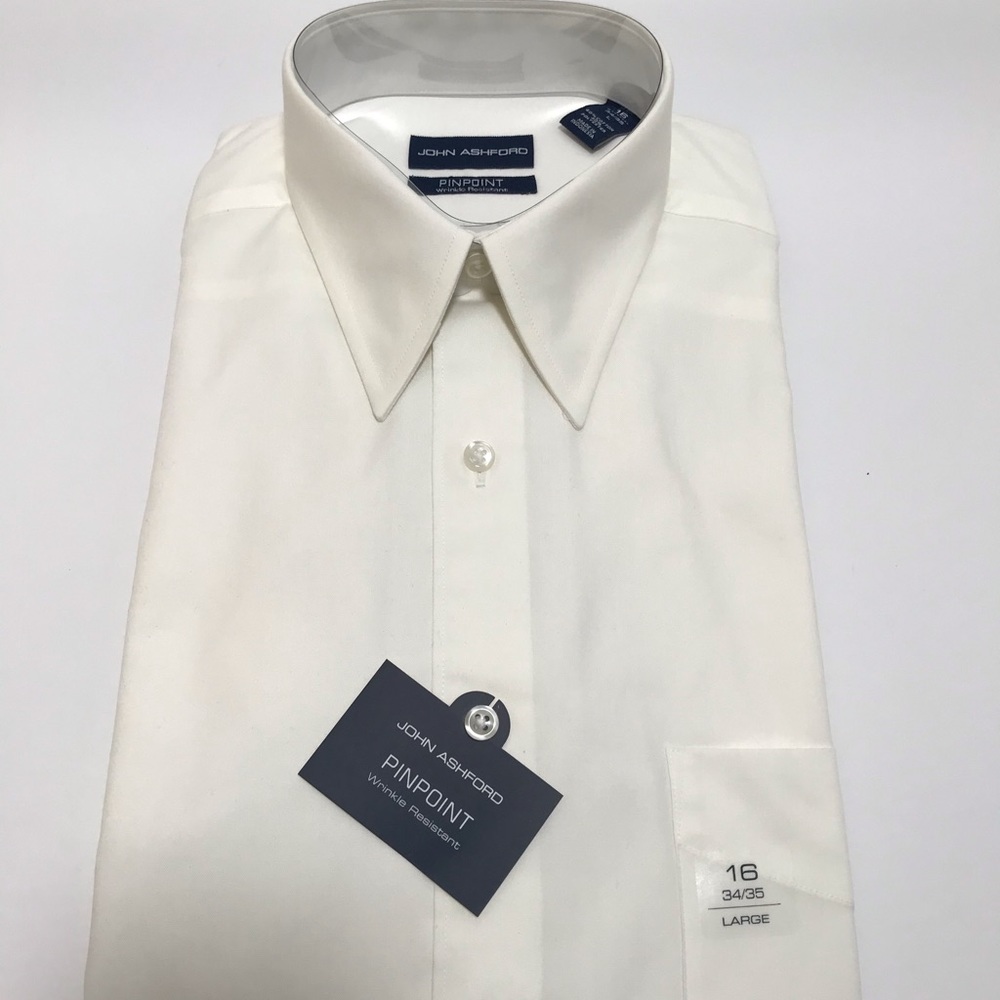 John Ashford White Dress Shirt